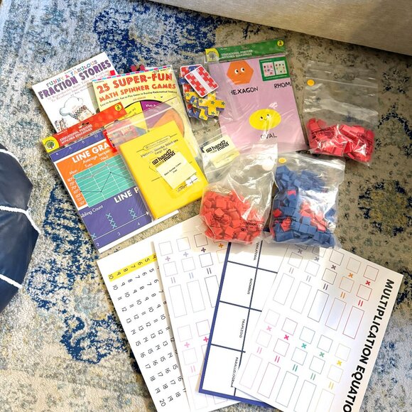 Other - TEACHER CLASSROOM Math Manipulatives Supplies Teaching